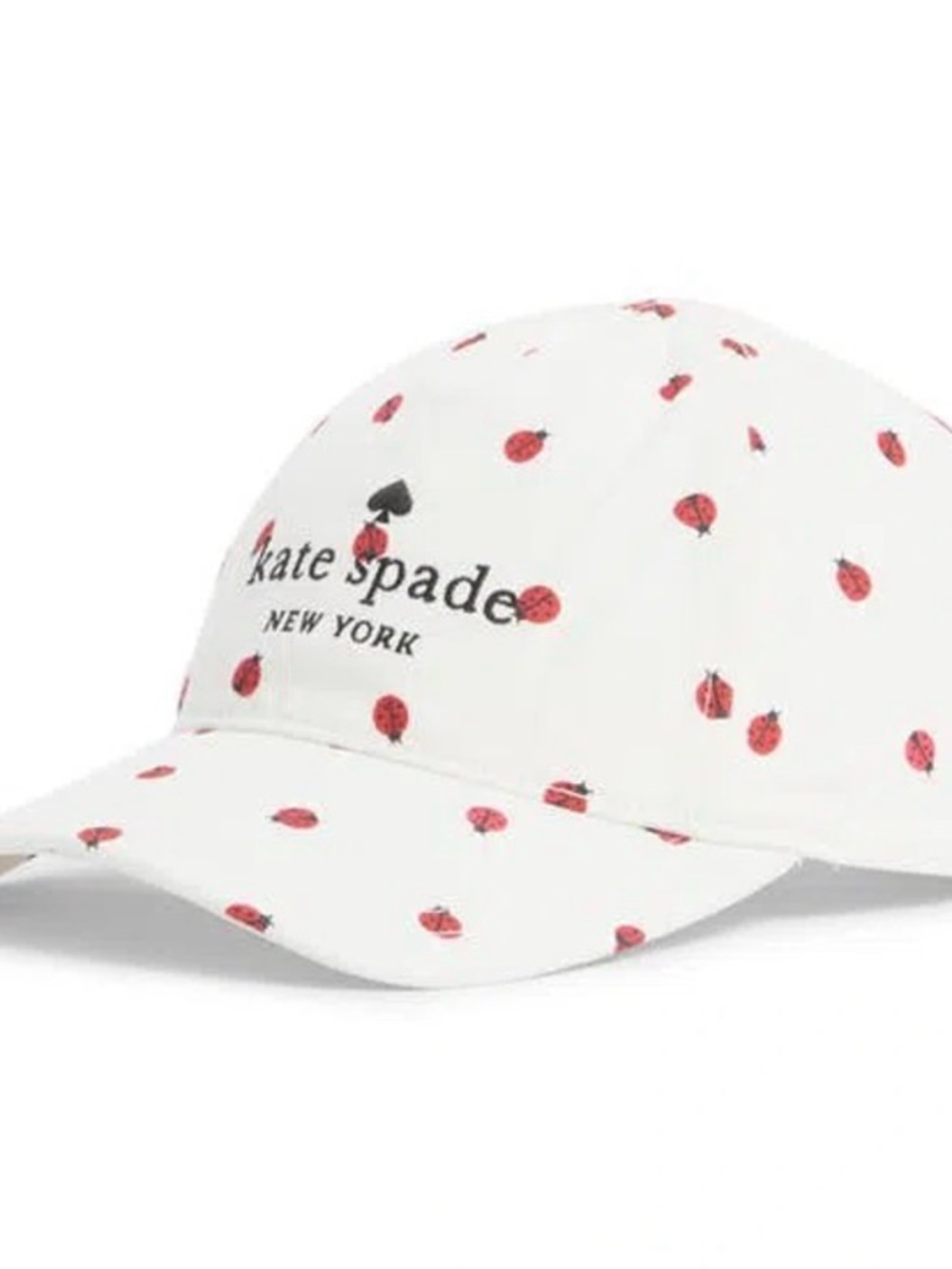 Kate Spade Cap Hat Ladybug Party Adjustable With Logo